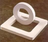 Breakrings for horizontal continuous casting of steel