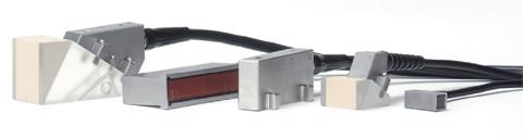 Typical phased array probe assemblies