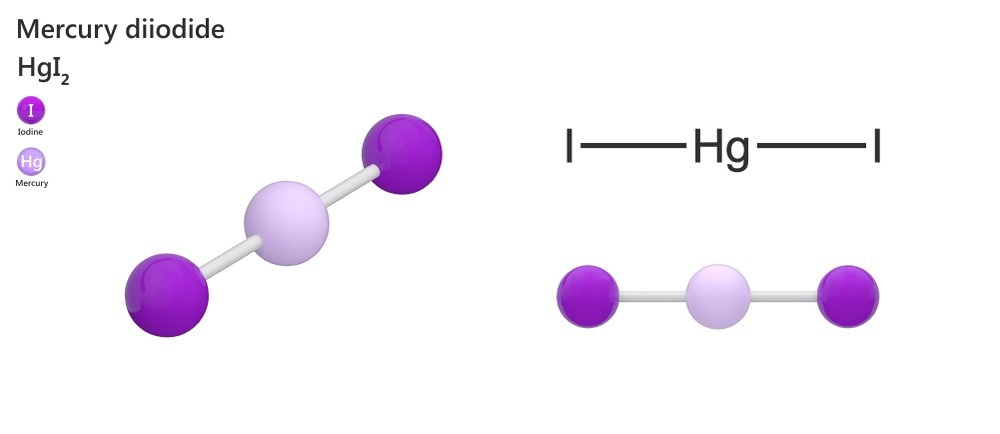 mercury iodide, what is mercury iodide, mercury ii charge