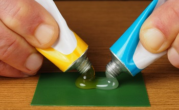 ATR Measurement of Two Part Epoxy Glue Curing