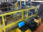 Inspecting the Rear Chassis with the Creaform Handyprobe Portable CMM