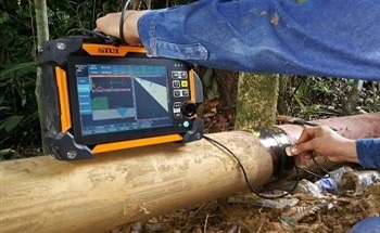 Non-Destructive, Ultrasonic Flaw Testing using the SyncScan
