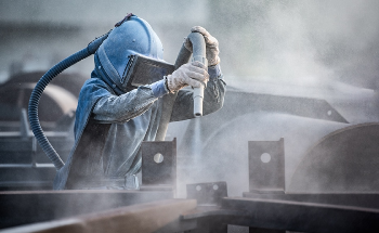 Galvanized Steel - Using Abrasive Blasting