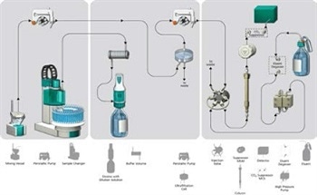 Automatic Calibration of Analytes Using a Combination of Inline Dilution and Subsequent Inline Ultrafiltration