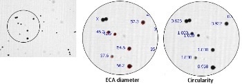 Determining the Shape of Polystyrene Spheres Using Particle Shape Analyzers
