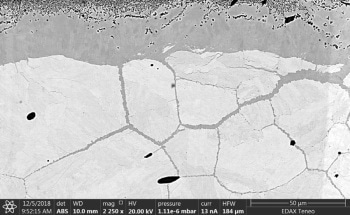 Combining EDS-EBSD Analysis to Characterize the Microstructure of a Nitrided Steel