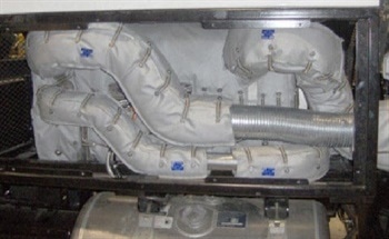 Improving On-Highway Vehicle Emissions and Safety with Insulation Blankets
