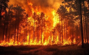 Study Shows Free Radicals in Wildfire Charcoals Persist for A Very Long Time