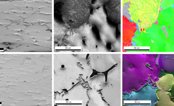 Successful EBSD Analysis by Optimizing the Multiphase AI Alloys