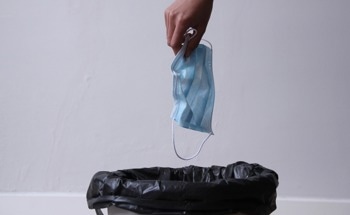 Thermal Degradation of Used Surgical Masks