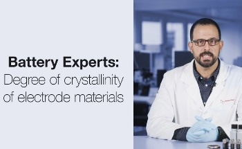 The Importance of Crystallinity in Electrode Powder Characterization