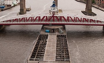 Preventing Cable and Hose Damage on Swing Bridges