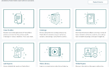 The New MasterBond.com: Built for Engineers