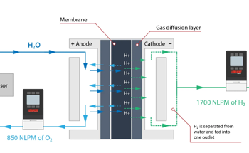 Safe PEM Electrolysis in Hazardous Zones