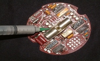 Two Component Epoxies Packaged in Premixed and Frozen Syringes