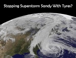 Stopping Hurricane Sandy With Tires