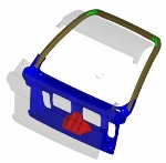 Comparing Lightweight Automotive Materials for a Car Body Panels – Life Cycle Assessment