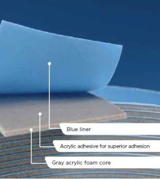 Double-Sided Acrylic Foam Tape with Outstanding Adhesion