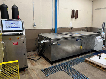 Burst Tester with Advanced Remote Terminal Unit (RTU) Touchscreen Control