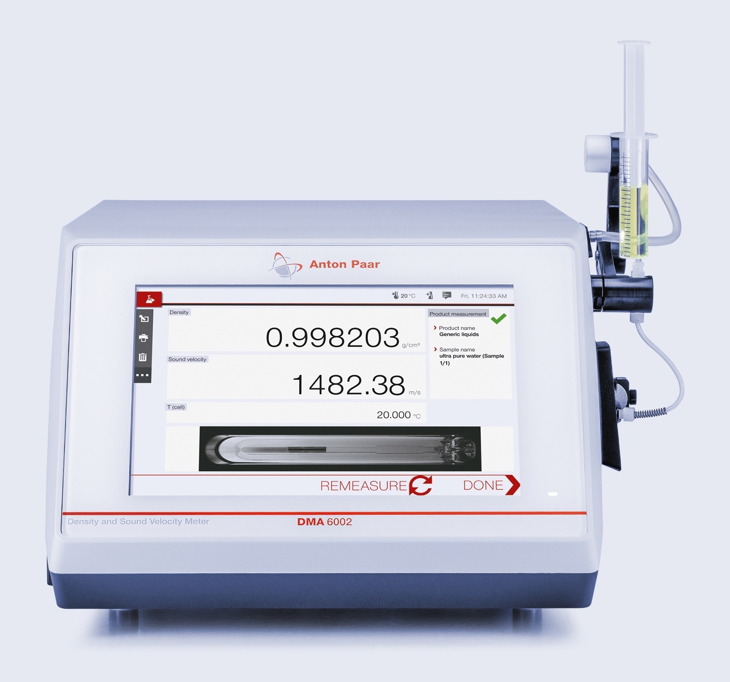 Precise Density and Sound Velocity Measurement with DMA 6002