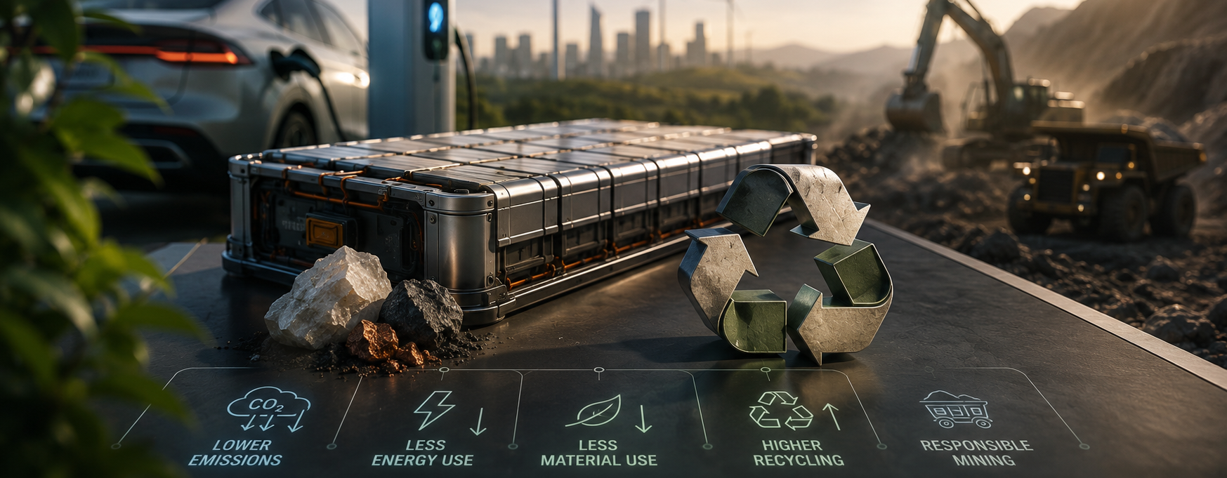 EV Batteries Turn Lithium Mining Into a Measurable Climate Gain