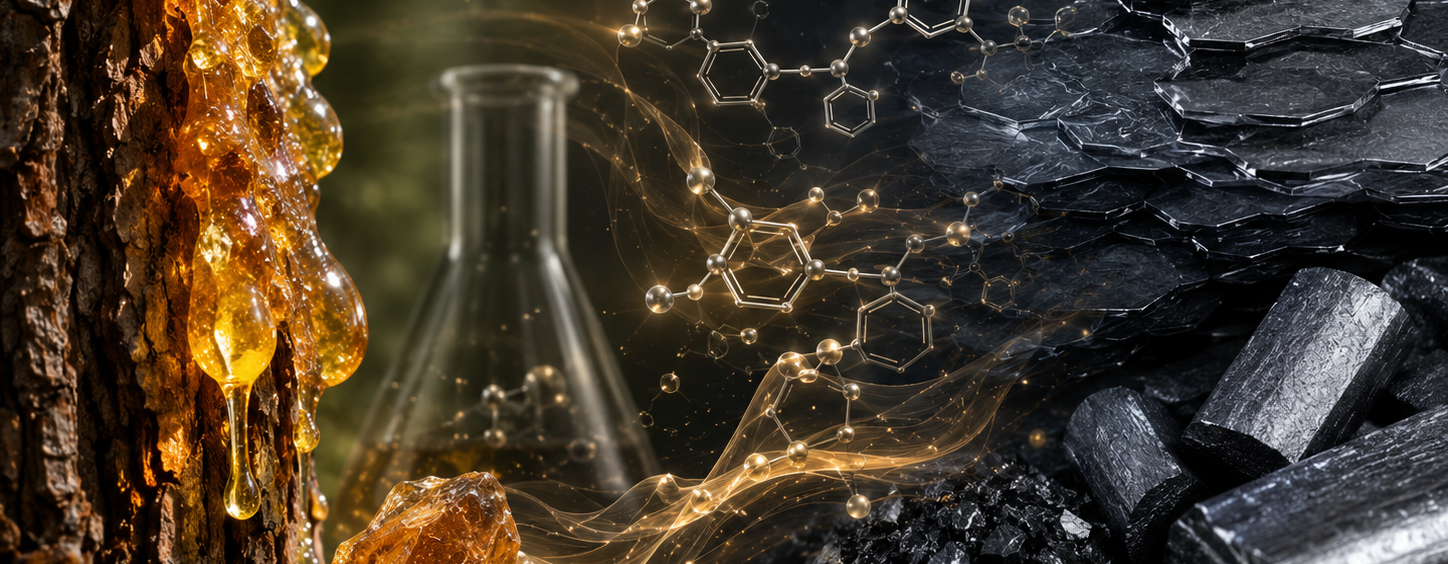 Scientists Turn Pine Resin-Derived Rosin Into High-Quality Bulk Graphite