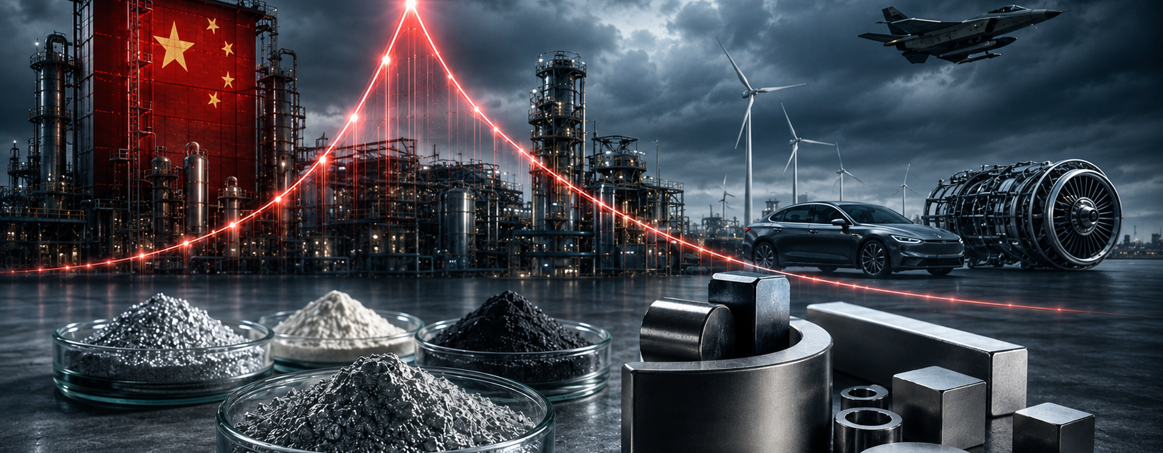 China’s Rare Earth Dominance Drives Price Spikes and Slow Reversals
