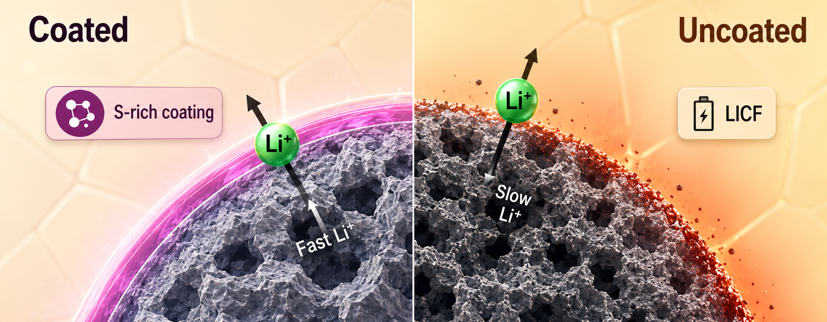 Thiourea Coating Helps Lithium-Rich Cathodes Retain 97% Capacity After 600 Cycles