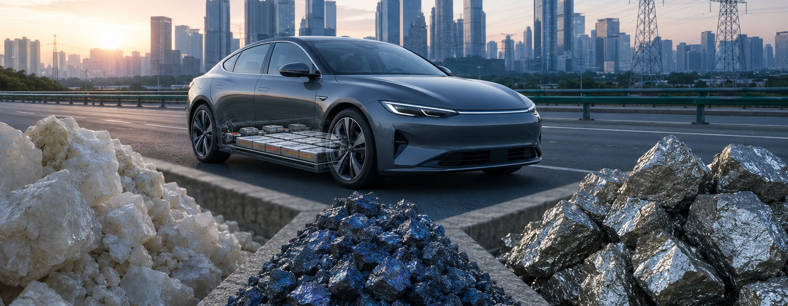 China’s EV Transition Faces a Lithium Bottleneck First and a Cobalt Squeeze Next