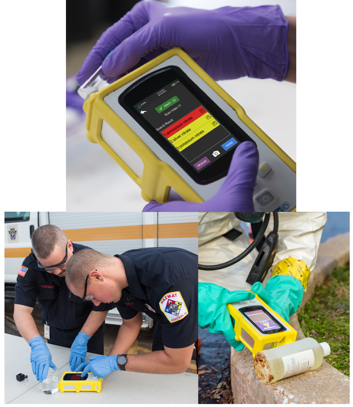 Handheld Raman for Safety Applications—TacticID® GP Plus