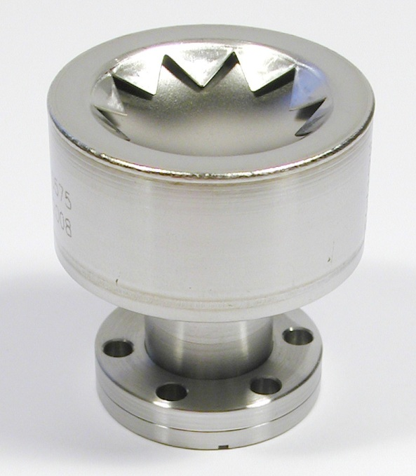 Pressure Burst Disc standard version on 16CF.