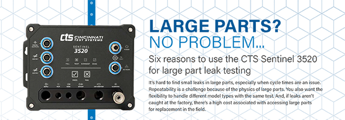 CTS Sentinel 3520 — A Proven Leak Tester for EV Batteries