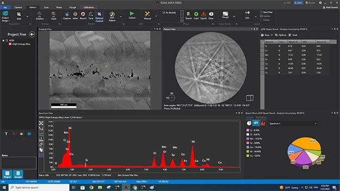 APEX™ Software for EBSD