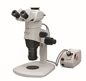 Coaxial illuminator for highly reflective samples.