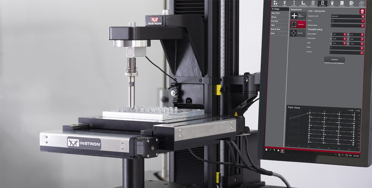 Automated Compression, Tensile, and Flexure Testing: AT2 Automated XY