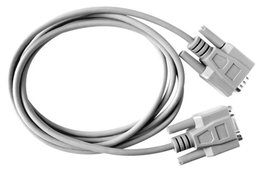 RS 232 cable (9-pole).