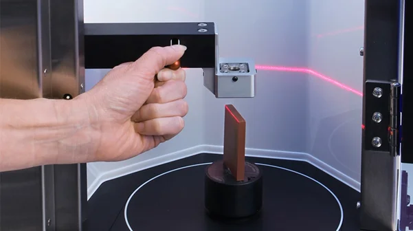 Benchtop Laser-Based Scanner: Ceramscan for Density and Dimension Measurement