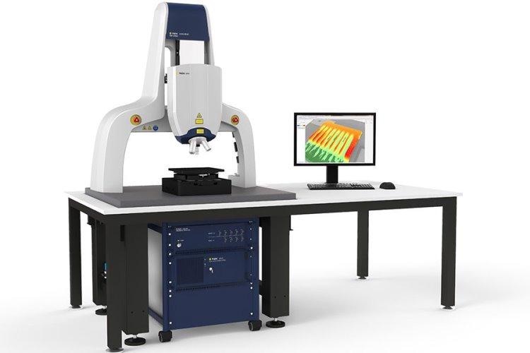 MSA-650 IRIS Micro System Analyzer work station measuring MEMS dynamics through Si-encapsulation.