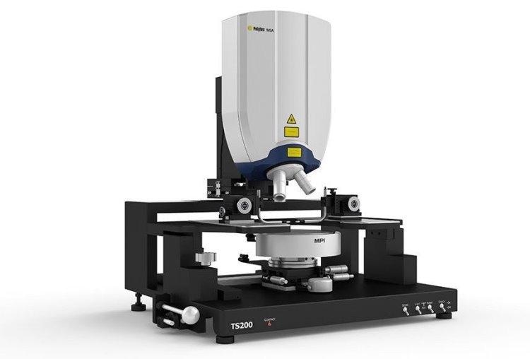 Polytec MSA-650 IRIS integrated into a MPI probe station.