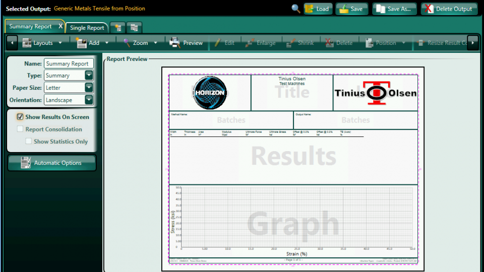 Horizon Software—Multiple Machine Control from Tinius Olsen
