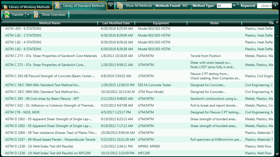 Horizon Software—Multiple Machine Control from Tinius Olsen