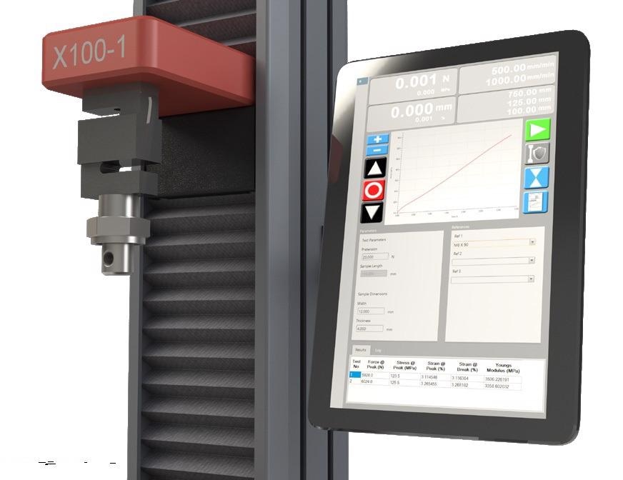 Testometric’s X100 Series of Universal Testing Machines