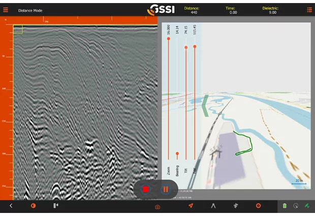 Ground Penetrating Radar Systems: 200 MHz HyperStacking Antenna
