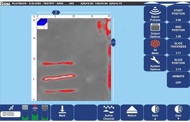 UtilityScan DF: Dual-Frequency Digital Antenna Ground Penetrating Radar