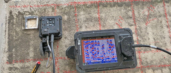 StructureScan Mini XT for Concrete Scanning