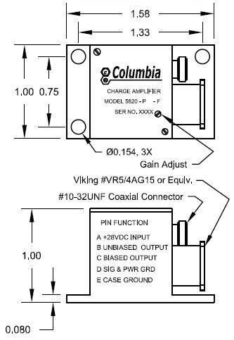 Miniature Charge Amplifier for Piezoelectric Transducers