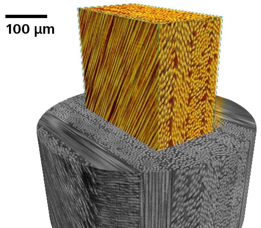 Carbon fiber reinforced polymer composite.