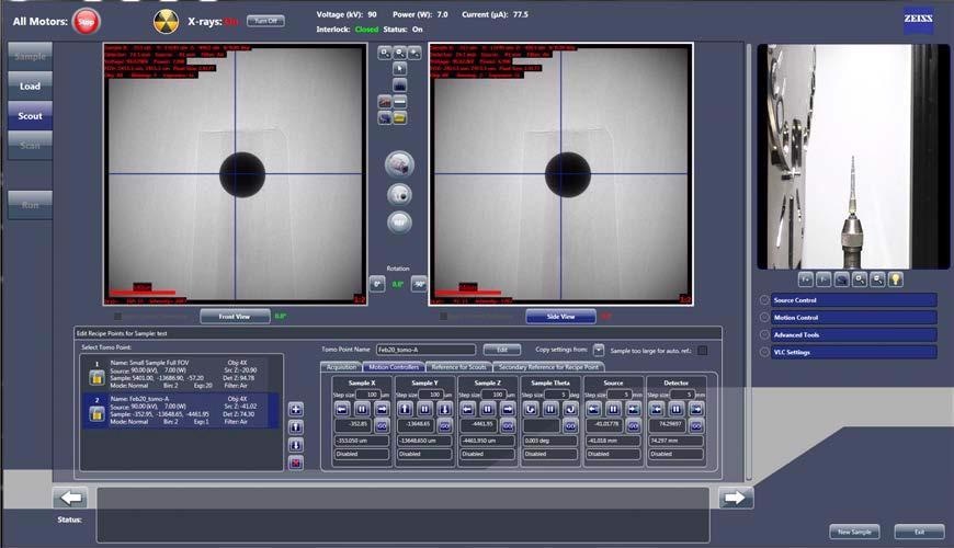 Scout-and-Scan Control System.