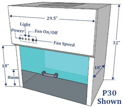 Discover the Airfiltronix P Series Fume Hood