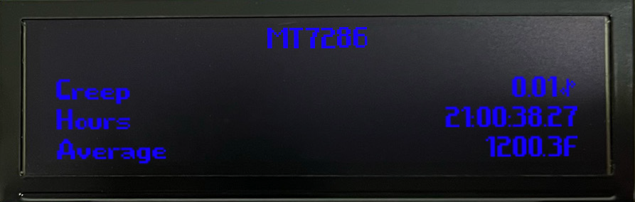 WinCCS Portable Display Module Main Screen.